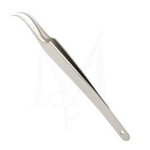 Curved Eyelash Tweezer (MI-E-5F635)