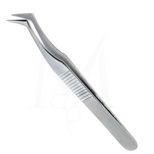Curved Tip Eyelash Tweezer (MI-E-5F656)