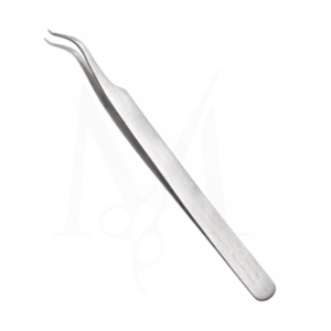 Curved Tip Eyelash Tweezer (MI-E-5F660)