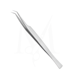 Curved Tip Eyelash Tweezer (MI-E-5F677)