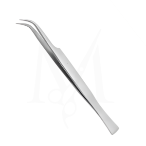 Curved Tip Eyelash Tweezer (MI-E-5F678)
