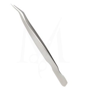Curved Eyelash Tweezer (MI-E-5F642)