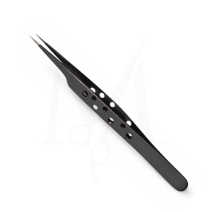 Curved Fine Tip Isolation Lash Tweezer (MI-E-5F794)
