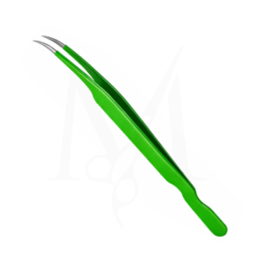 Curved Fine Tip Isolation Lash Tweezer (MI-E-5F813)