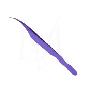 Curved Fine Tip Isolation Lash Tweezer (MI-E-5F819)