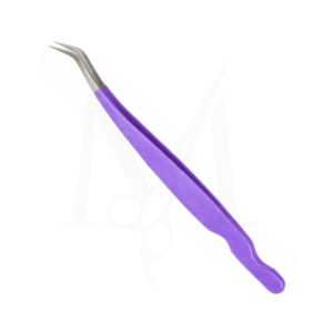 Curved Fine Tip Isolation Lash Tweezer (MI-E-5F829)