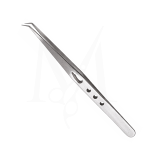 Professional Curved Tip Lash Tweezer (MI-E-5F863)