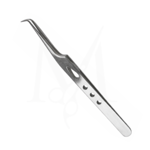 Professional Curved Tip Lash Tweezer (MI-E-5F866)