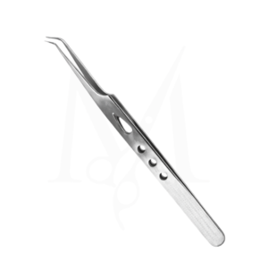 Professional Curved Tip Lash Tweezer (MI-E-5F868)