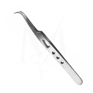 Professional Curved Tip Lash Tweezer (MI-E-5F869)