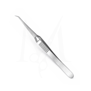 Curved Cross Lock Lash Tweezer (MI-E-5F777)