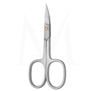 Nail & cuticle combination scissor 9.0 cm curved
