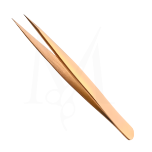 stainless steel pointed tip tweezers for ingrown hair removal