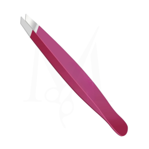 Pink Beauty Tweezer with Slanted Tip